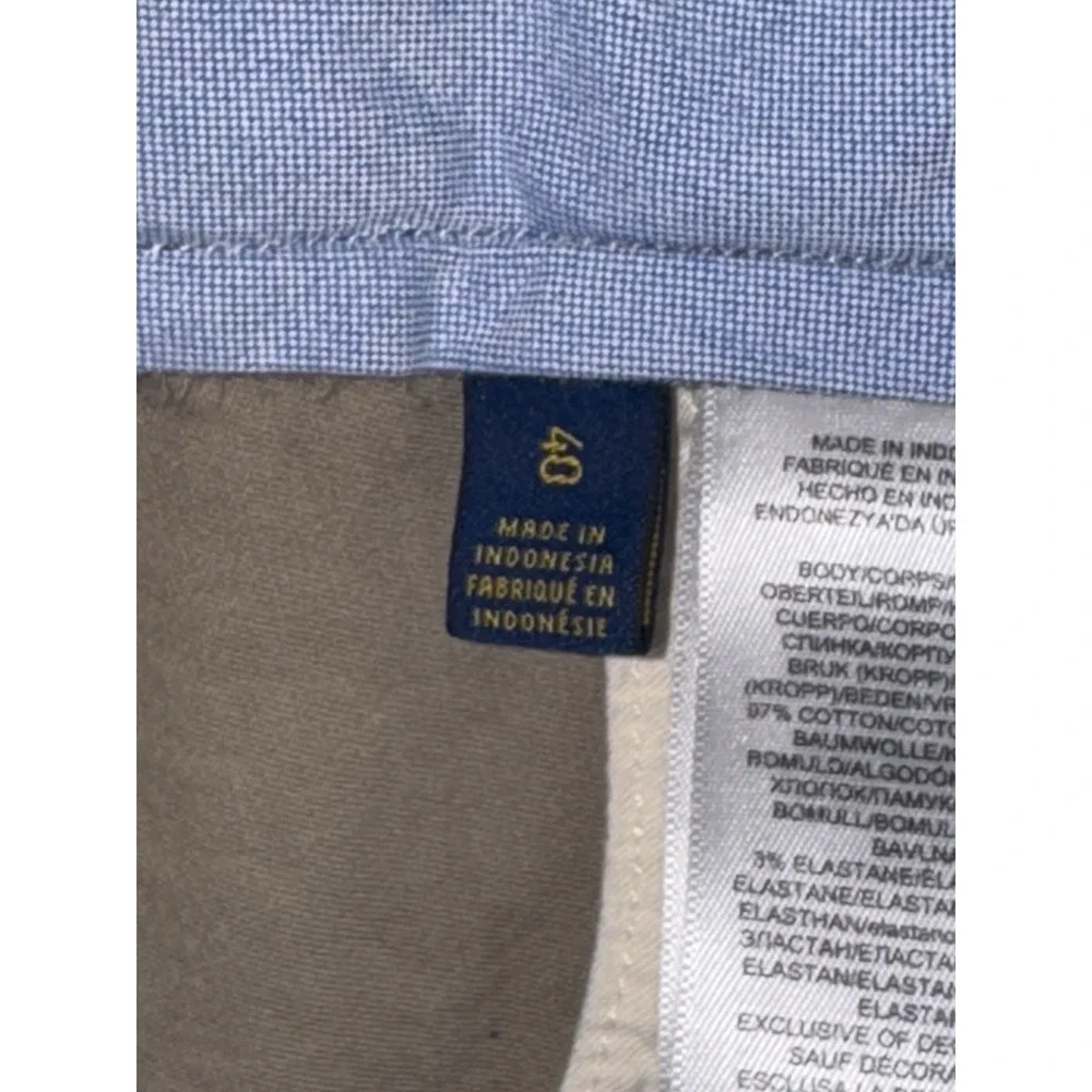 Polo‎ Ralph Lauren Chino Shorts 40x8 Pony Logo Twill Stretch Classic Fit Preppy